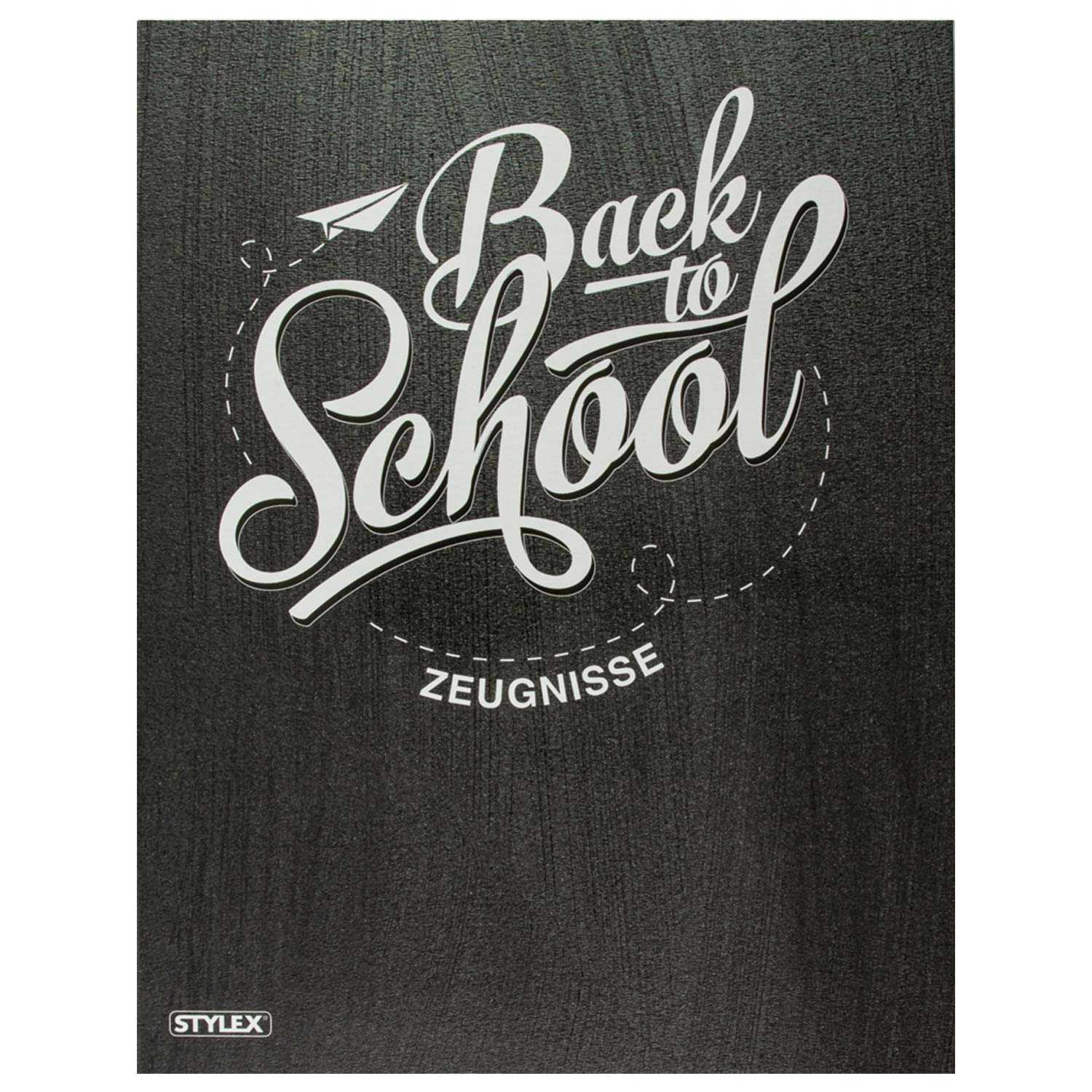 Zeugnismappe Hardcover mit 20 Hüllen für DIN A4-Dokumente