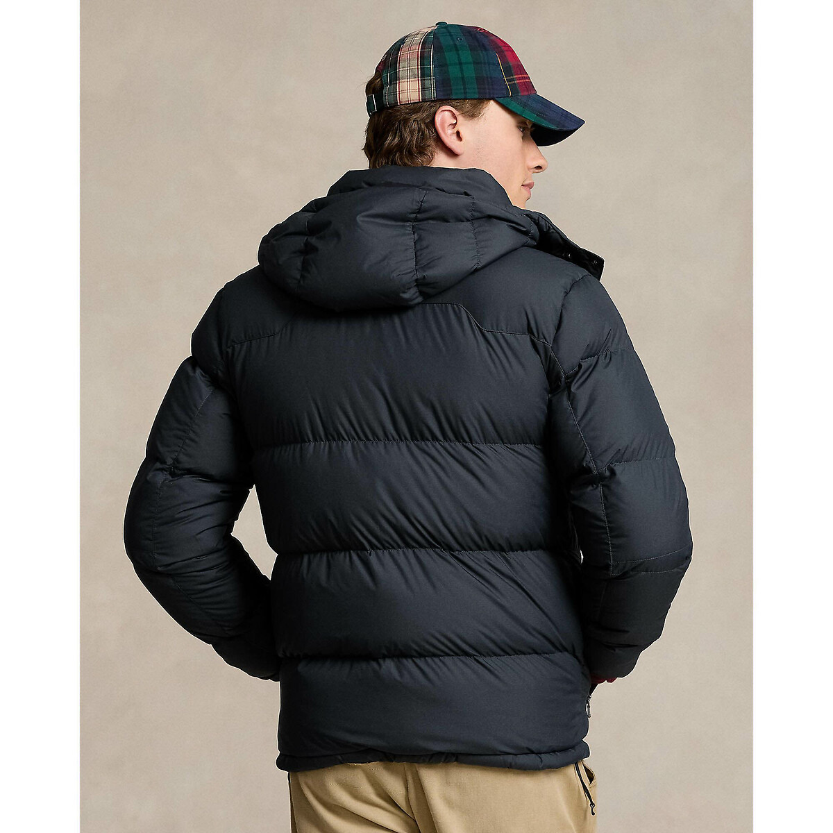POLO RALPH LAUREN<br>Jaqueta de plumas El Cap com capuz removível