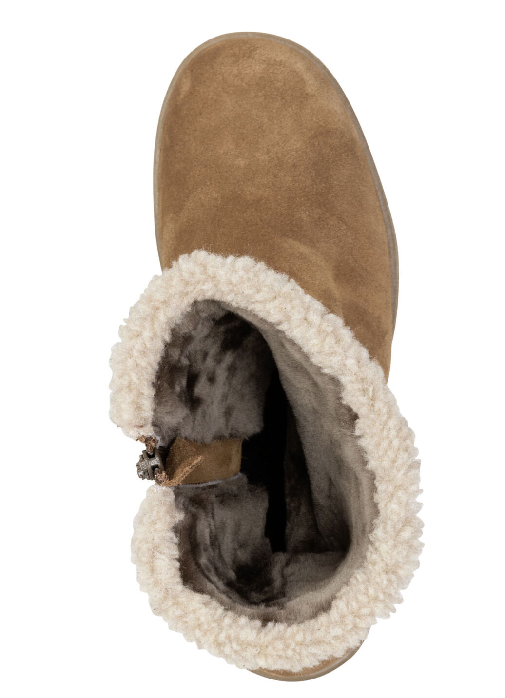 ELENA EDEN, gefütterte Damen-Stiefel, Winterschuhe, Weite H, mit Lammfell