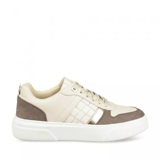 Baskets BEIGE ACTIVE FASHION