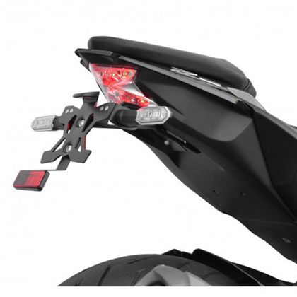 Support de plaque Top Block KAWASAKI - Noir
