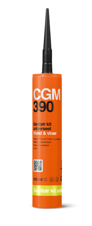 Coba CGM390 sanitair siliconenkit 310ml zandgrijs