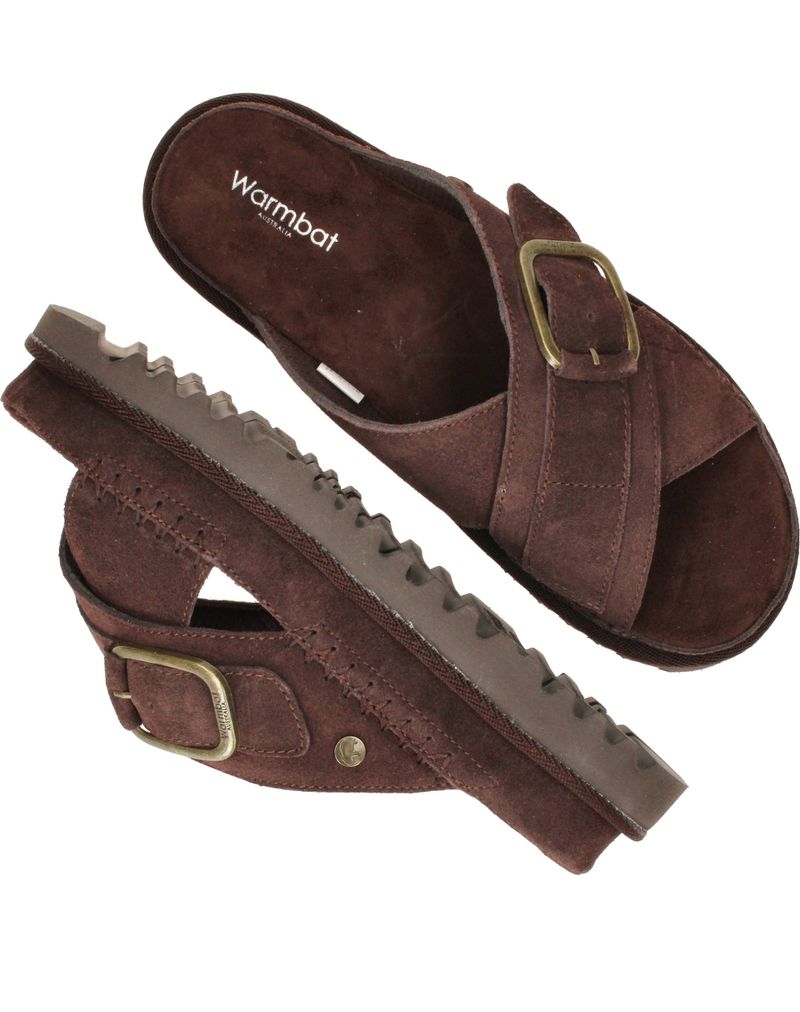 Warmbat Wondai Slippers Bruin Dames