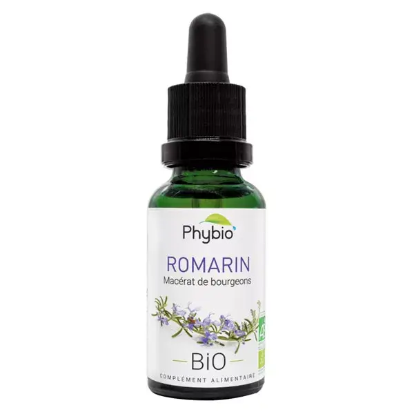 Macerado de Glicerina de Alecrim Orgânico Oemine 30ml