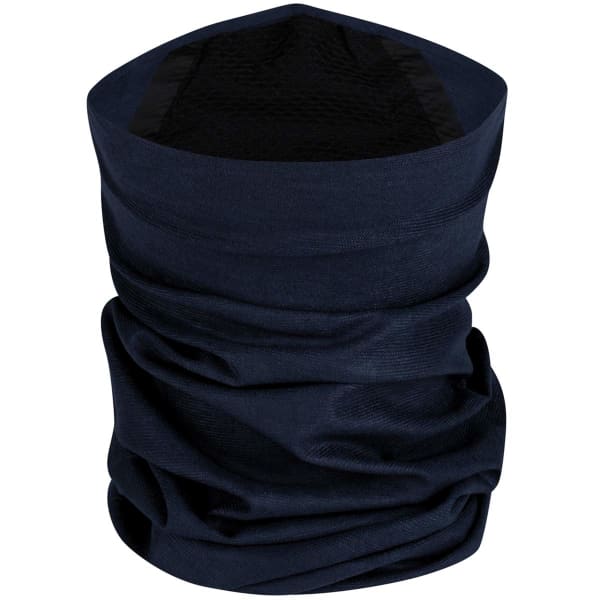 Bandeau cache cou randonnée BUFF TUBE FILTRANT SOLID NIGHT BLUE