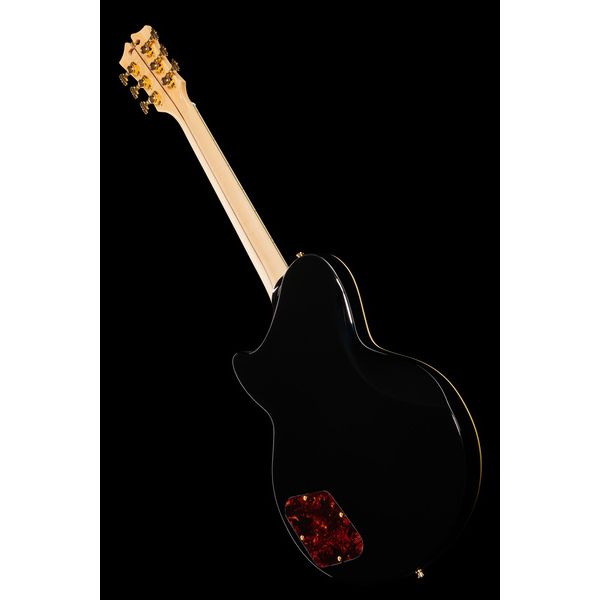 DAngelico Deluxe Atlantic Solid Black