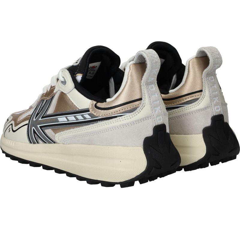 Kaotiko Detroit Tach Sneakers Beige Dames