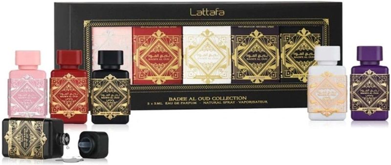 Lattafa - Badee Al Oud Collection - Gift Set - Unisex - 5x5 ml