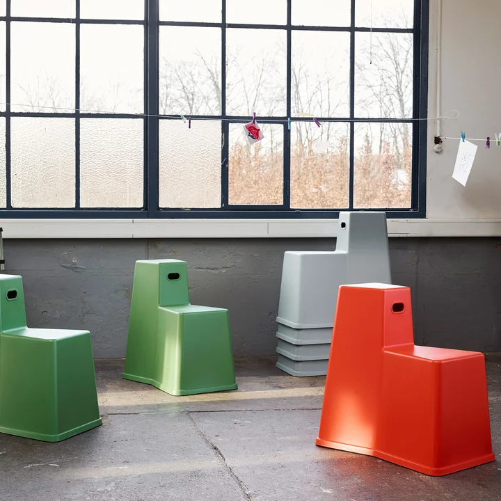 Vitra - Stool-Tool, hellgrau