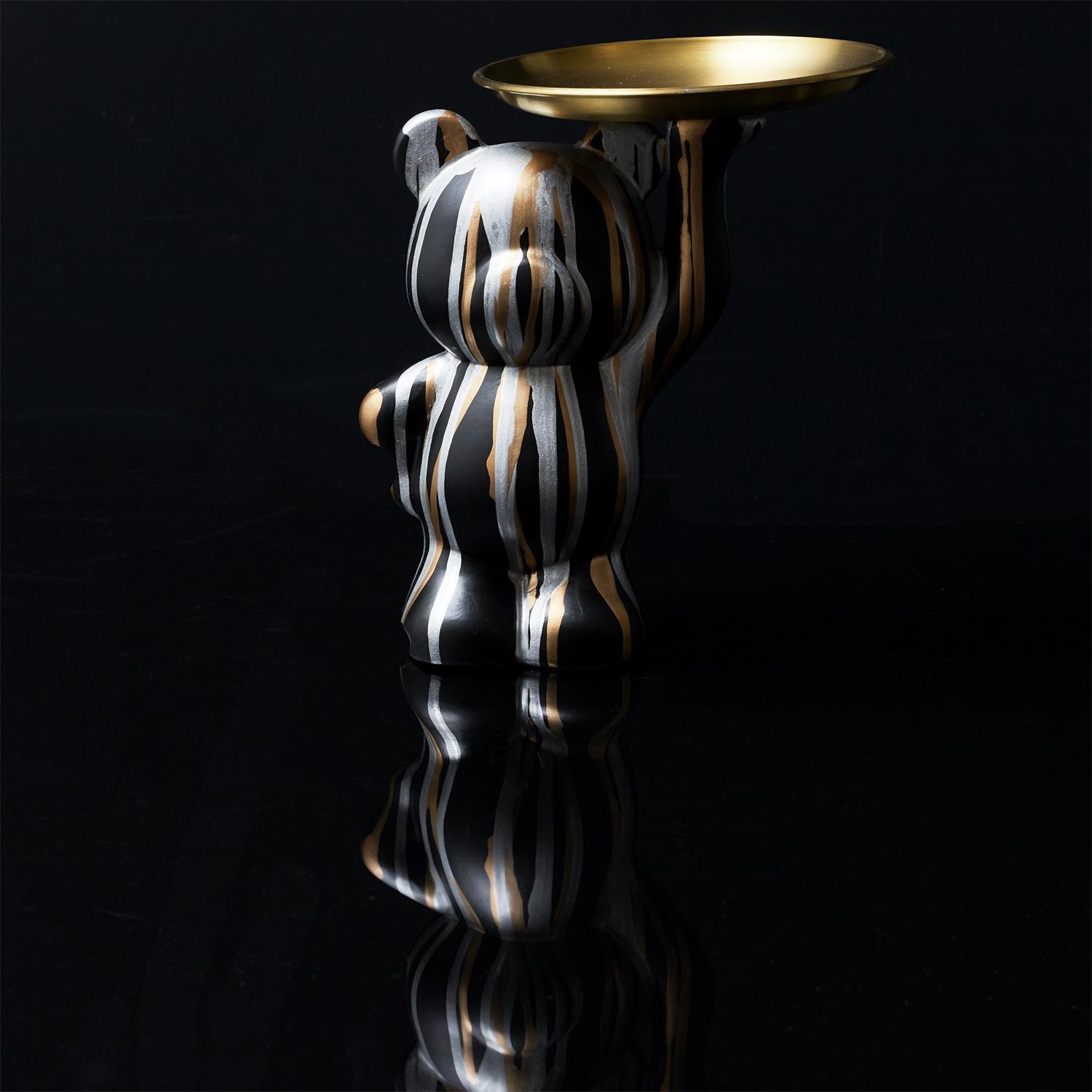 STATUE DECO NOIR VIDE POCHE