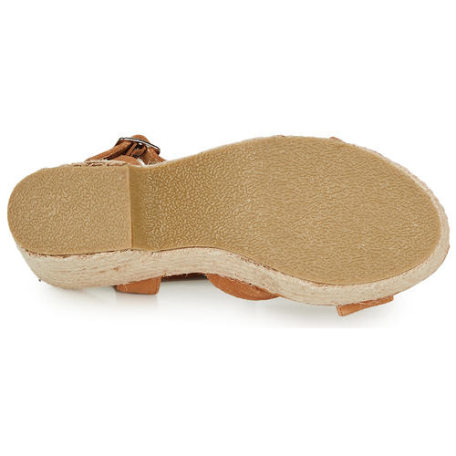 Superdry - HIGH ESPADRILLE SANDAL - Cognac
