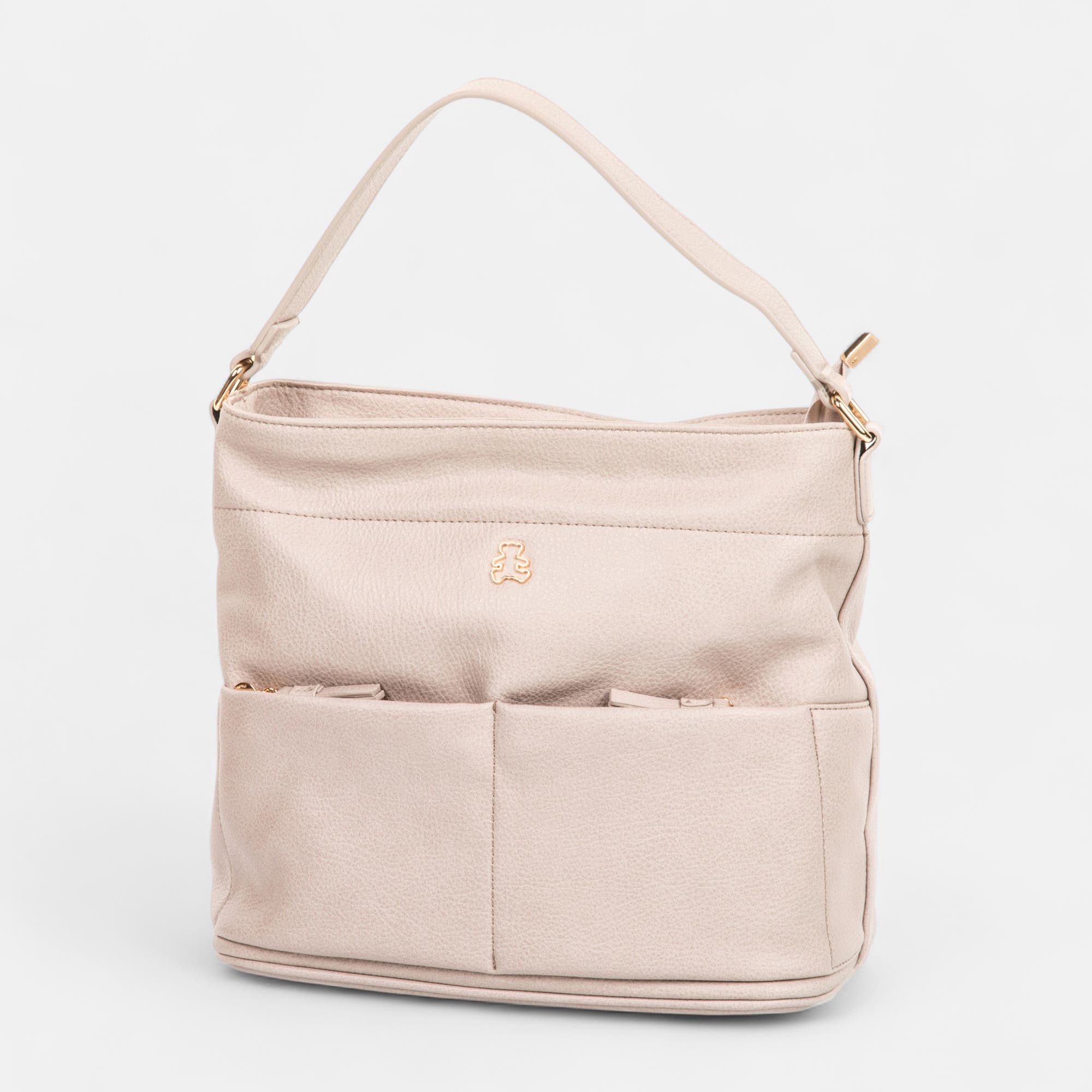 Sac de shopping taupe