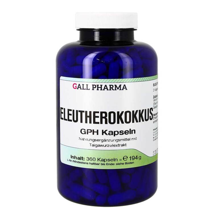 Eleutherokokkus GPH Kapseln, 360 St