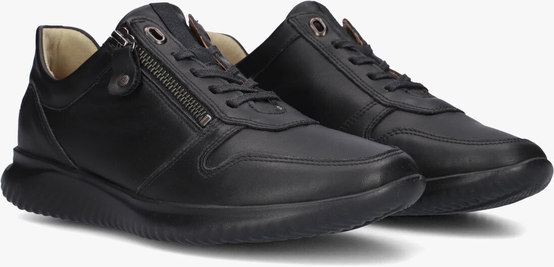 zwarte hartjes lage sneakers 162.1105/99