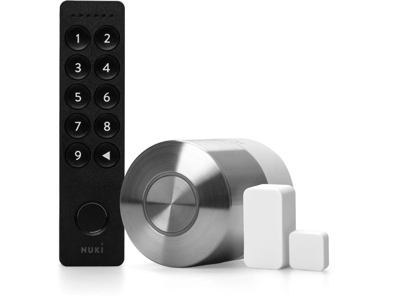 NUKI Access Kit PRO (5th Gen) EU-Zylinder Weiss Komplettlösung für modernen Türzugang