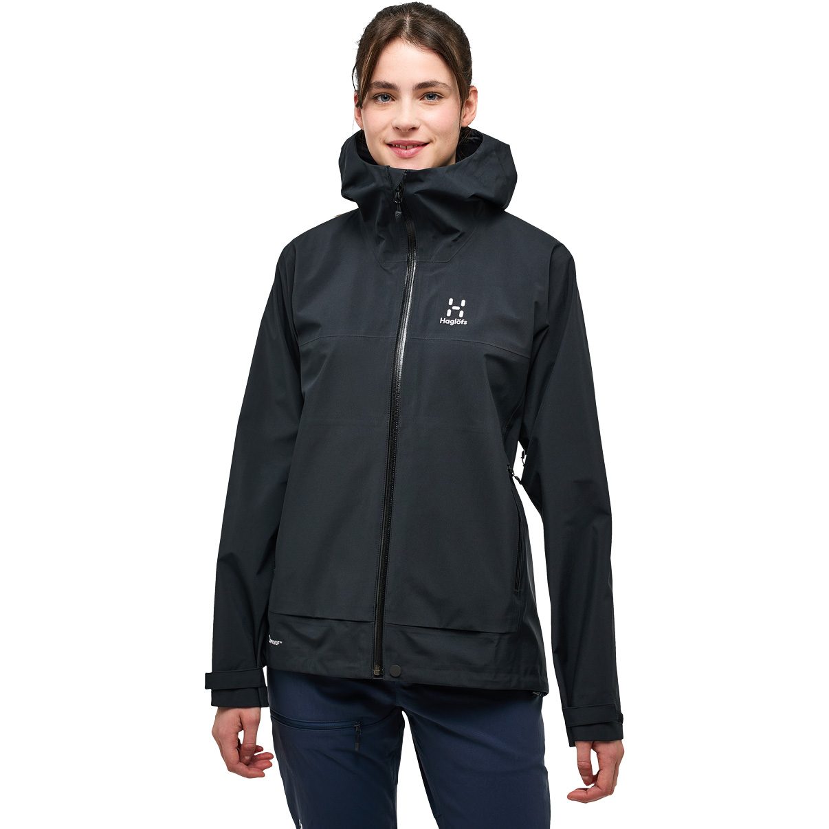 Haglöfs Front Proof Hardshelljacke Damen true black
