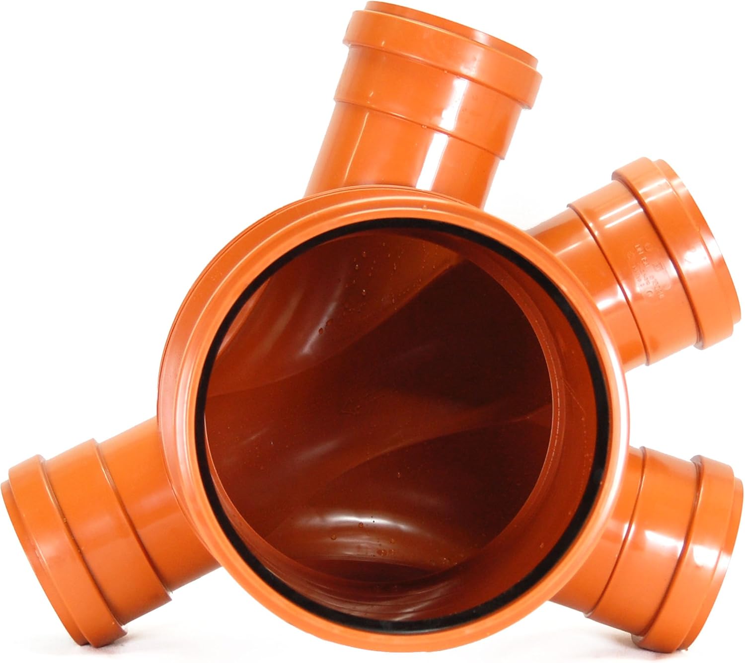 KG Schacht DN300 - Komplett SET- Schachtboden Steigrohr Deckel Hofablauf, KG Abwasserschacht DN300 Schachtboden 3x160/1x160