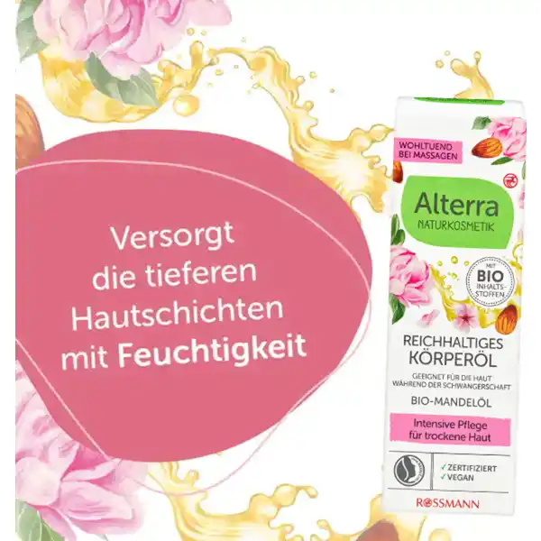 Körperöl Bio-Pfingstrose & Bio-Mandel