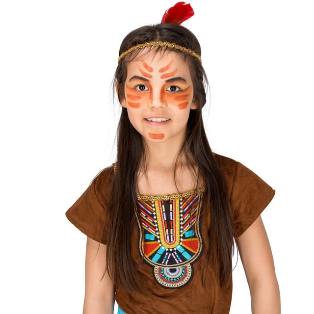 Indianerpige Lille Ræv børnekostume