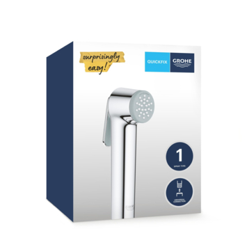Grohe douchekop Quickfix Vitalio Trigger Spray handdouche 1 stand ø 3.6 cm chroom