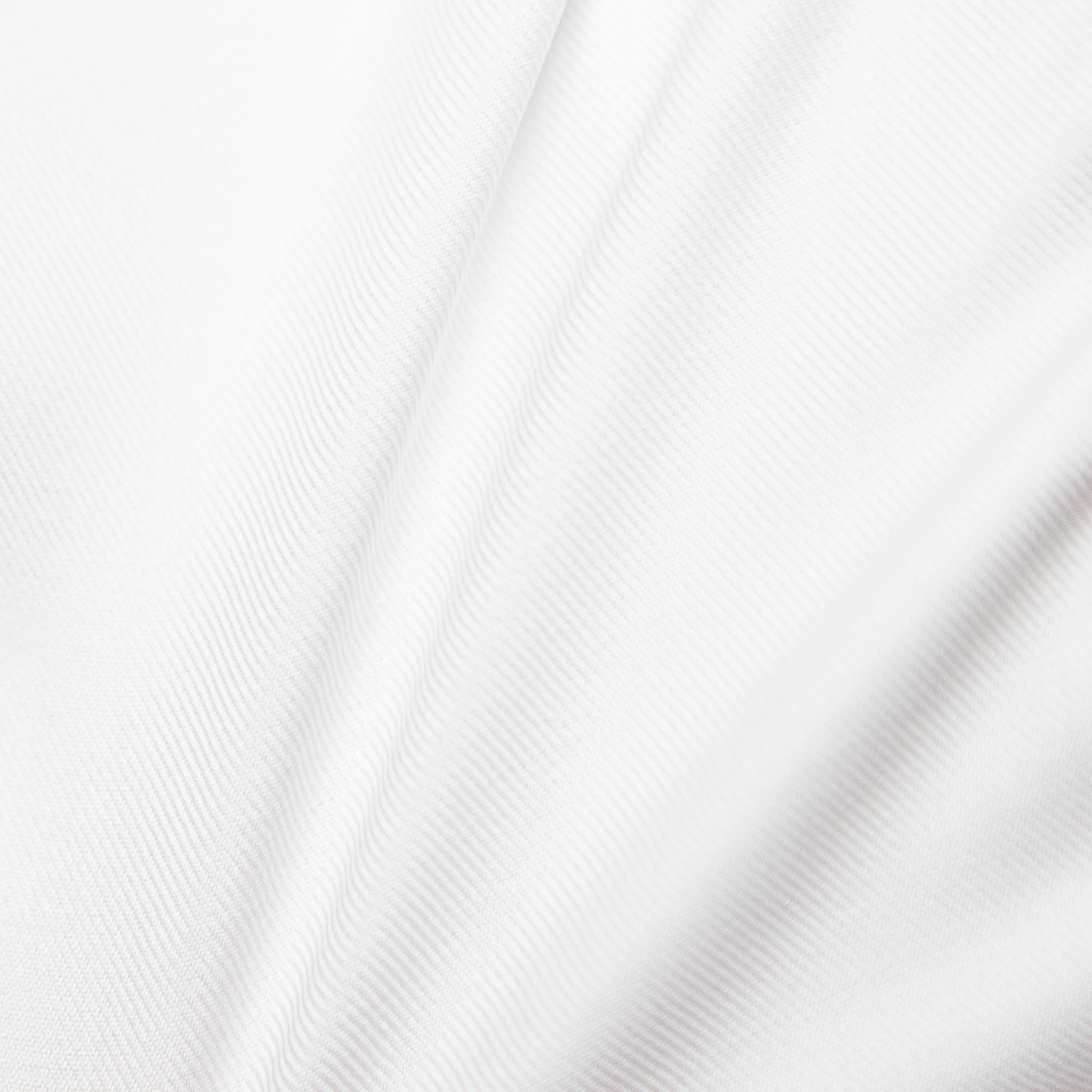 Natural stretch white twill shirt