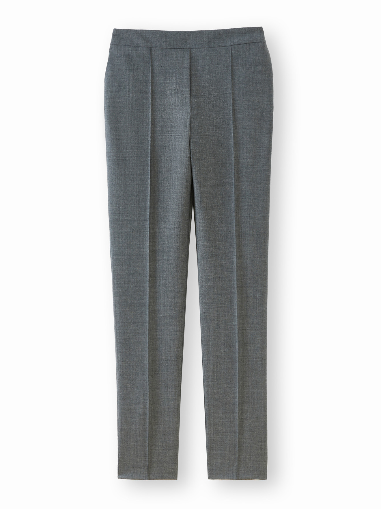 Pantalon élastiqué en tissu chaud