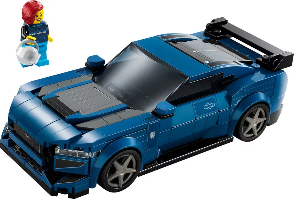 LEGO®SPEED CHAMPIONS 76920 - LA VOITURE DE SPORT FORD MUSTANG DARK HORSE