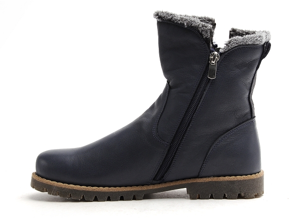 Andrea conti boots bottine plates femme 0346051 bleu