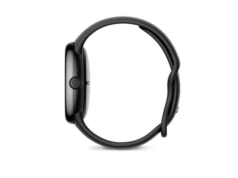 Google Pixel Watch 3 4G 45 mm Schwarz Schlanke Smartwatch mit erweitertem Gesundheits- und Schlaftracking