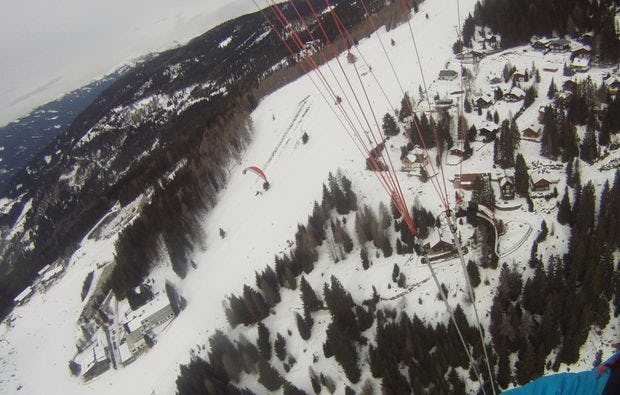 Gleitschirm Tandemflug Bodensdorf