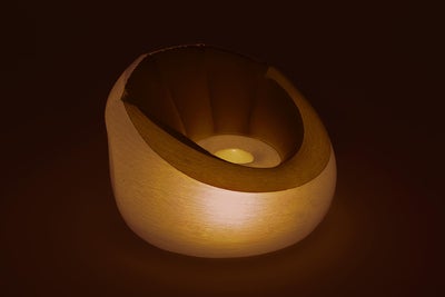 Bestway Inflate-A-Chair LED Lenestol
