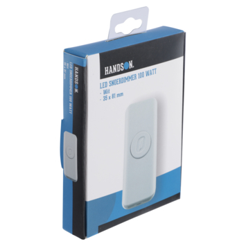 Handson LED Snoerdimmer 1-100 W Wit