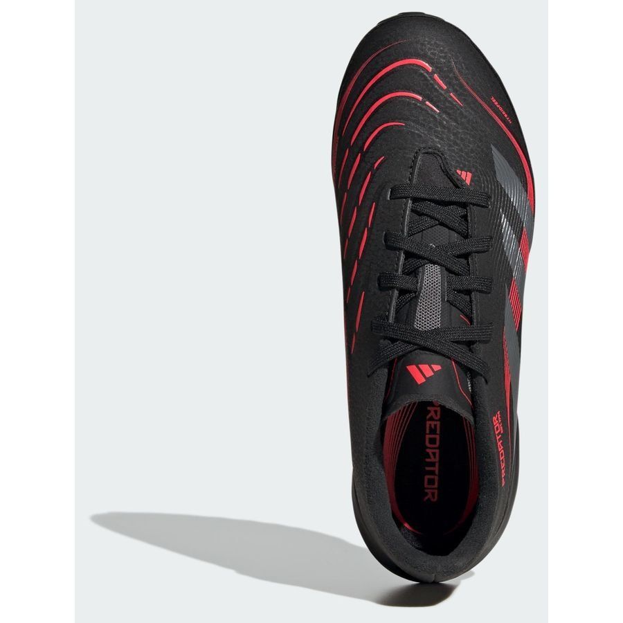 adidas Predator League TF Stealth Victory - Noir/Gris/Lucid Red Enfant