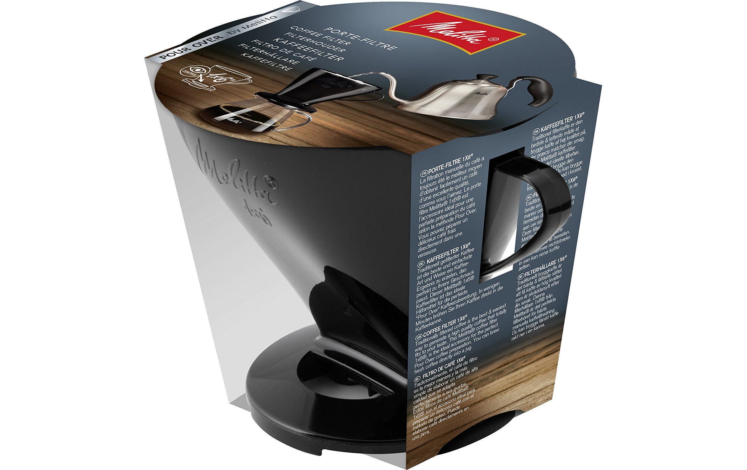 Kaffeefilter für Tüten, 1x6 1 StückKaffeefilterhalter aus Kunststoff
