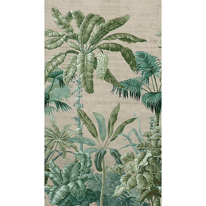 Papier peint panoramique Intissé GoodHome Tugtu crème 280 x 159 cm