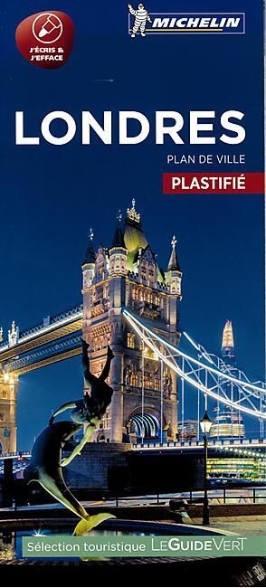 MICHELIN - PLAN DE VILLE LONDRES PLASTIFIE