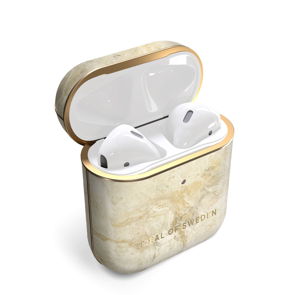 AirPods (1. & 2. Generation) Printed Case Schutzhülle Abdeckung (IDFAPC-195) - Sandstorm Marble