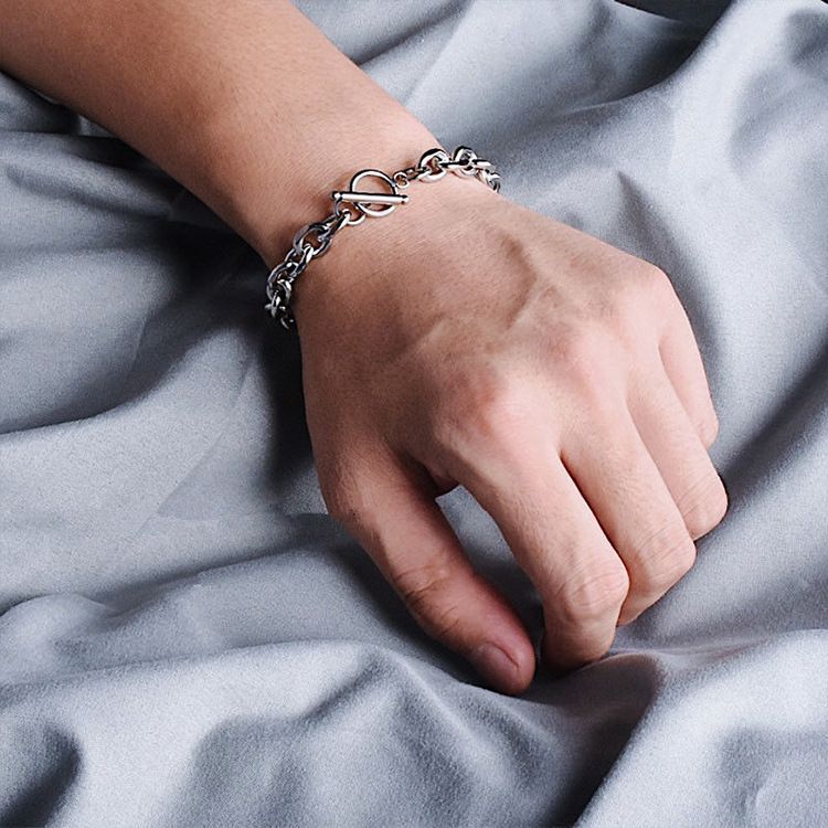 Malikasa - Armband / ketting van roestvrij staal