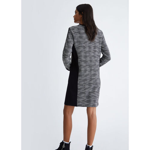 Liu Jo - Vestido midi ecosostenible Negro