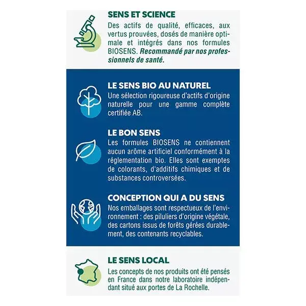Biosens Stress Control® Bio 30 gélules végétales