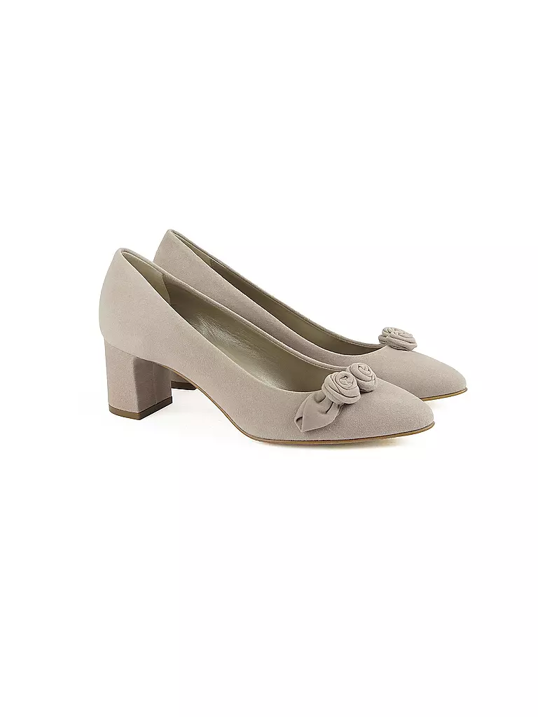 DIRNDL & BUA Trachtenschuhe - Pumps beige