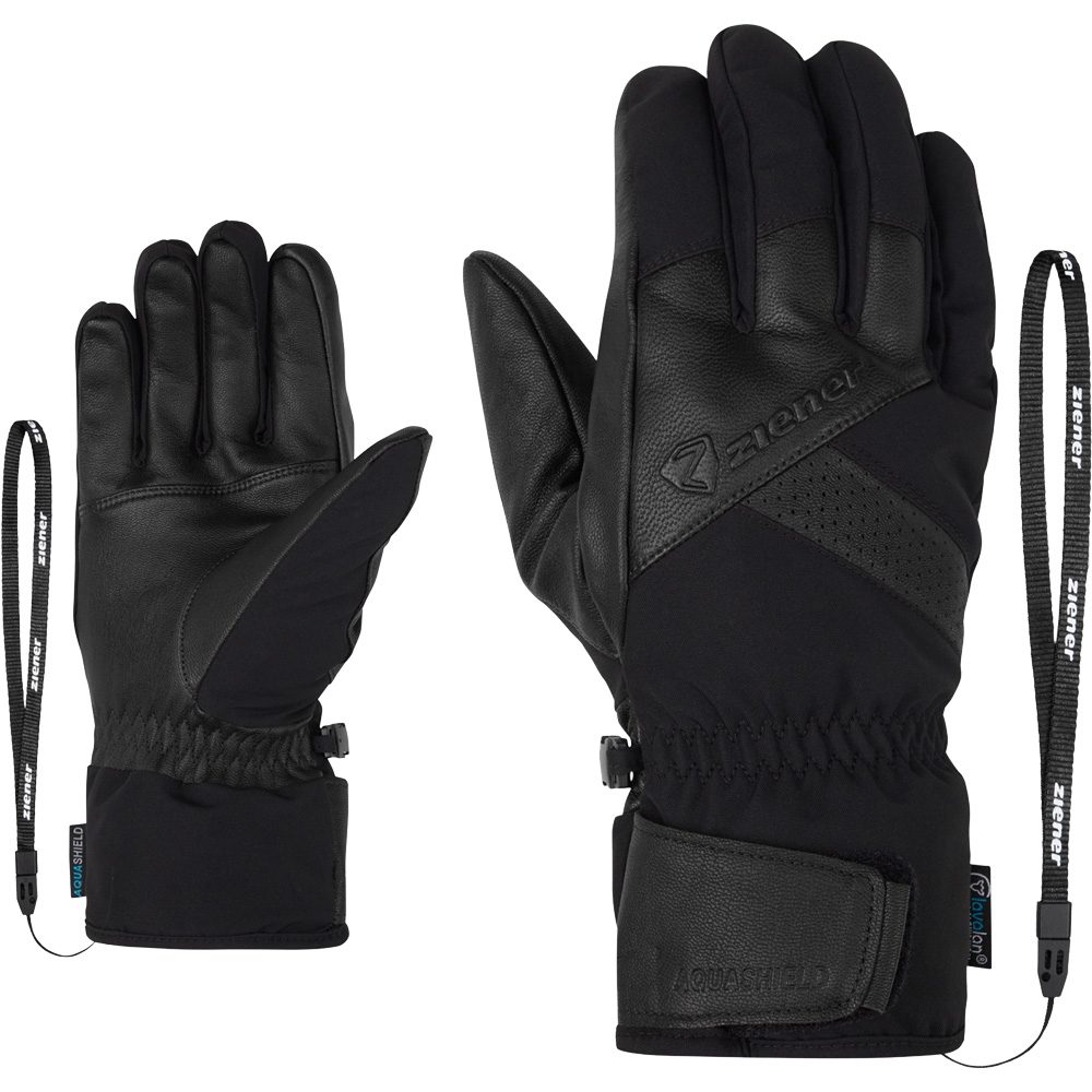 Ziener Getter AS® AW Handschuhe Herren schwarz