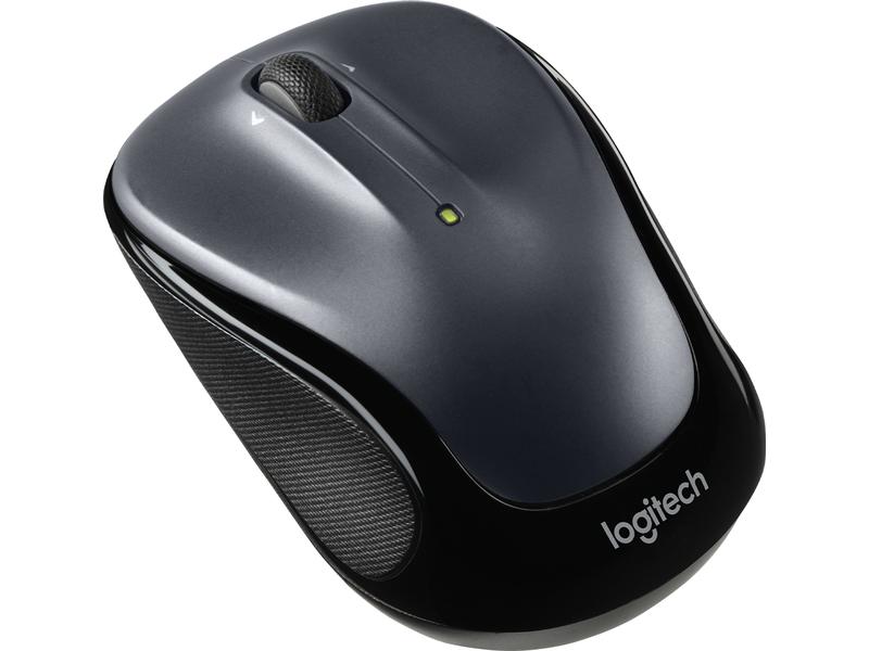 Logitech Maus M325s Kompakte und komfortabele Wireless-Maus mit Hochgeschwindigkeits-Scrollrad