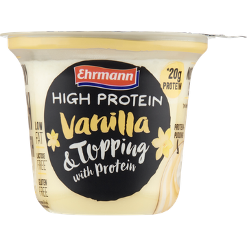 Ehrmann High Protein Pudding Topping vanille 200 g