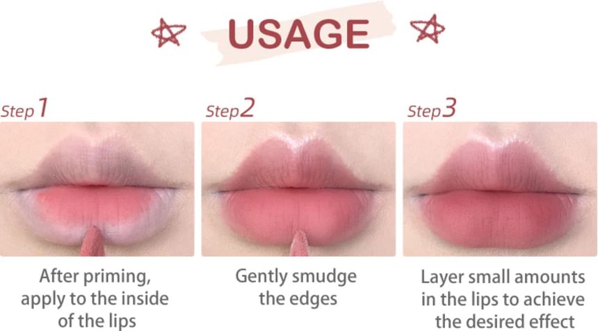 FLORTTE - Glitter Lip Cream - 3 kleuren (B01-3)