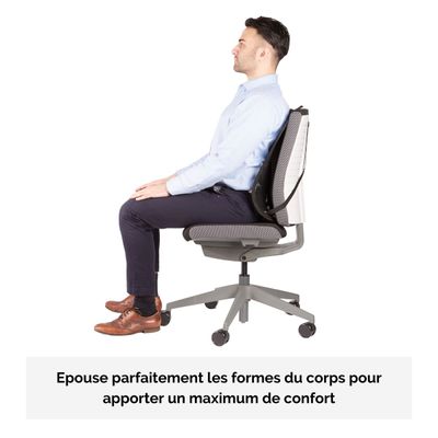 Fellowes Office Suites - Support dorsal en maille - compatible avec tout type de chaises
