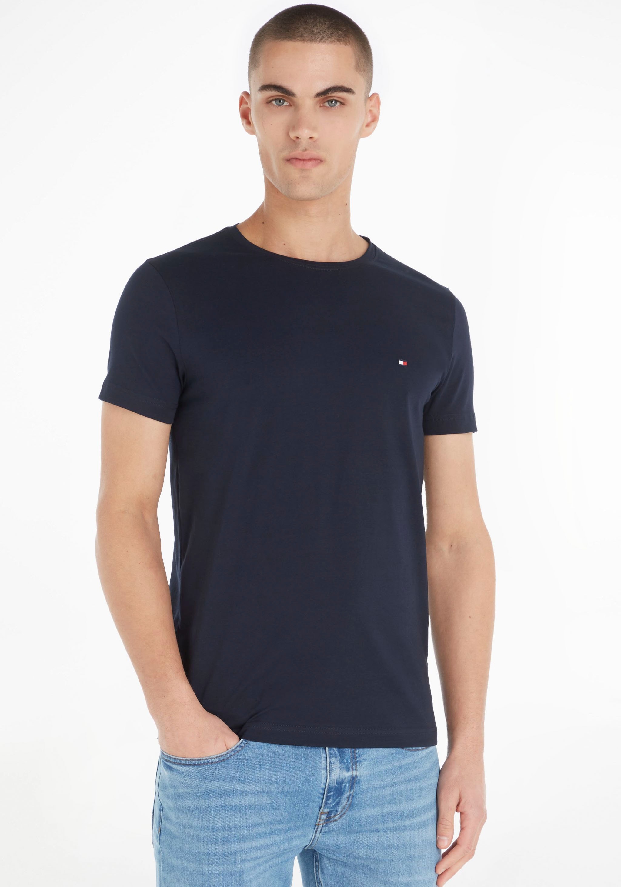 Tommy Hilfiger T-Shirt »CORE STRETCH SLIM C-NECK TEE«