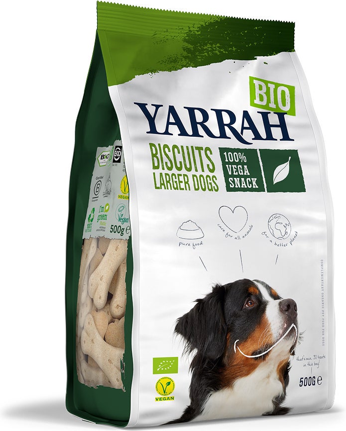 Yarrah biologische hondenkoekjes groot 500 g