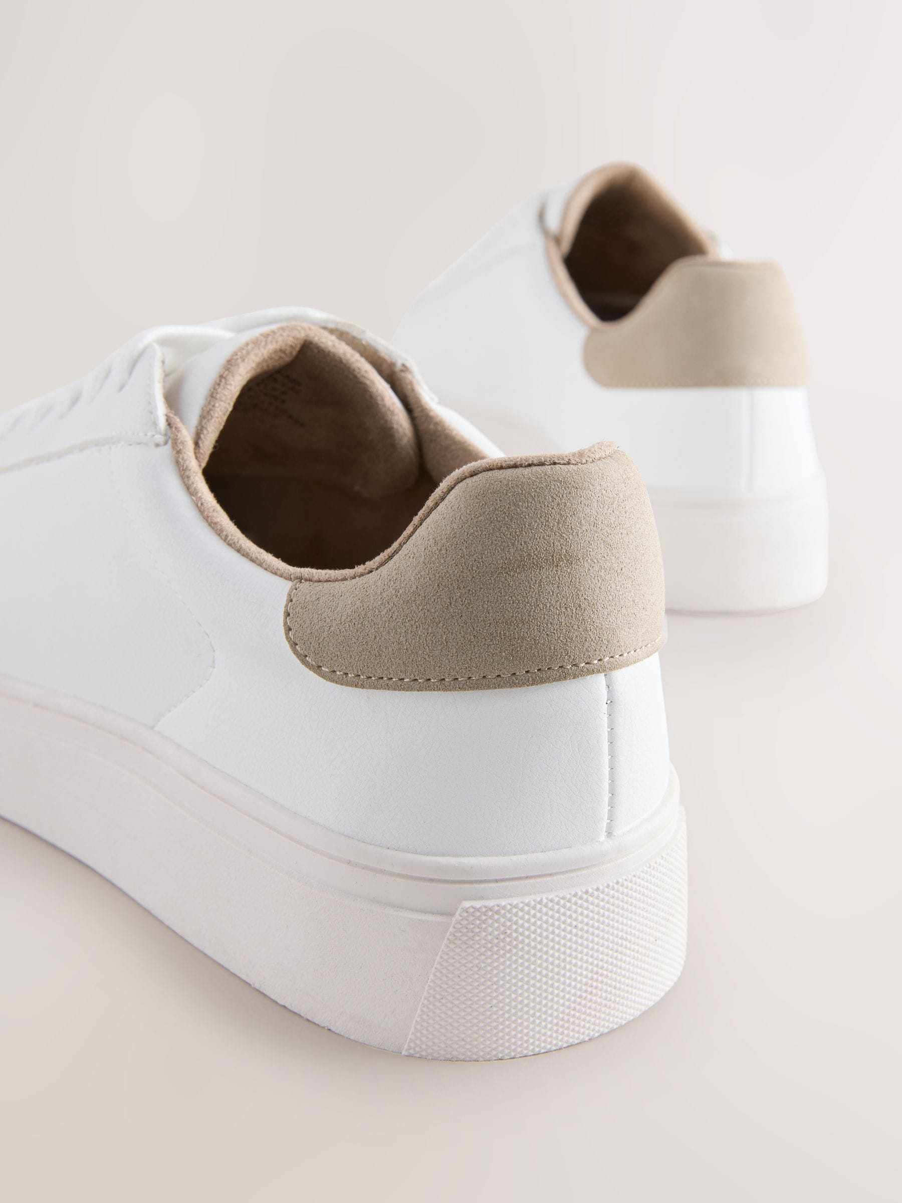 Wit - Chic-casual lange sneakers