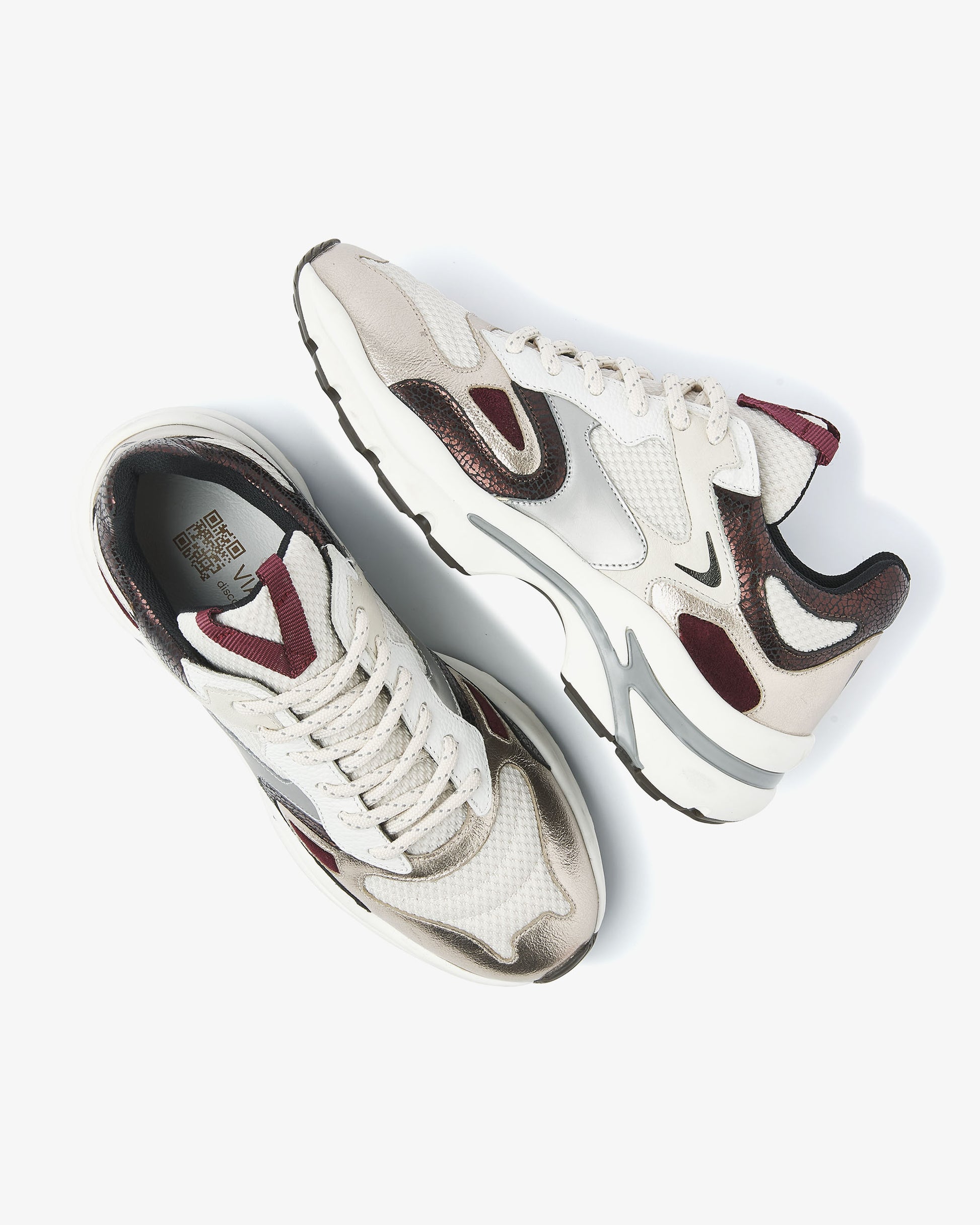 VIA VAI meerkleurige dames sneakers Vesper Due